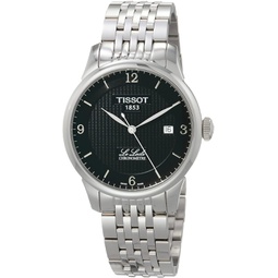 Tissot Mens Le Locle Automatic COSC 316L Stainless Steel case Automatic Watch, Grey, Stainless Steel, 19 (T0064081105700)