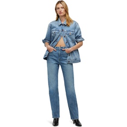 Madewell The 90s Straight Jean in Rondell Wash
