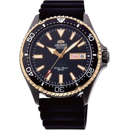 Orient RA-AA0005B Mens Kamasu Black IP Silicone Band Black Dial Automatic Dive Watch