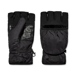 UGG Water-Resistant Recycled Nylon Flip Mitten with Recycled Micofur Lining