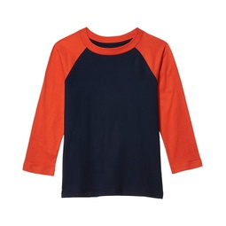 #4kids Essential Raglan Long Sleeve Shirt (Little Kids/Big Kids)