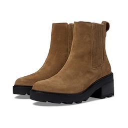Madewell The Gwenda Platform Ankle Boot in Suede