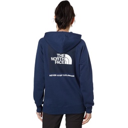 Womens The North Face Box Nse Pullover Hoodie