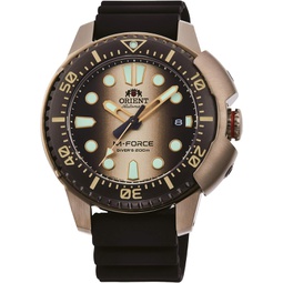 Orient M-Force Automatic Gold Dial Mens Watch RA-AC0L05G00B