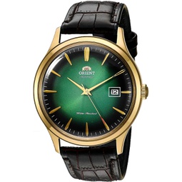 ORIENT Bambino Version 4 Japanese Automatic/Hand Winding Stainless Steel and Leather Dress Watch