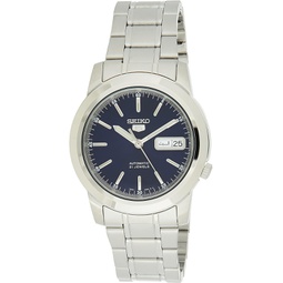SEIKO Mens SNKE51K1S Stainless-Steel Analog with Blue Dial Watch