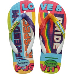 Havaianas Womens Top Pride Rainbow Flip Flop Sandal