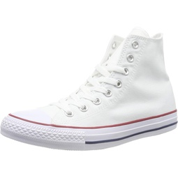 Converse Unisex Chuck Taylor All-Star High-Top Casual 스니커즈 in Classic Style and Color and Durable Canvas Uppers Optical White 11.5 M US Women / 9.5 M US Men