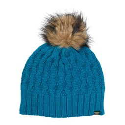 LLBean Kid's Cozy Cable Pom Hat