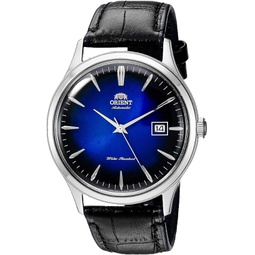 Orient Bambino Version IV Japanese Automatic Stainless Steel and Leather Dress Watch