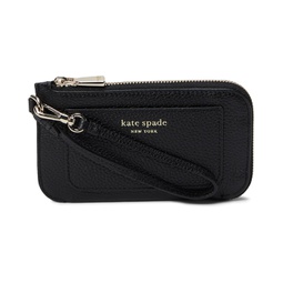 Kate Spade New York Ava Pebbled Leather Coin Card Case Wristlet