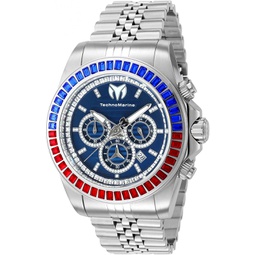 Technomarine Mens Manta Ray TM221011 Quartz Watch (Silver)