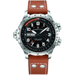 Hamilton Khaki Aviation X-Wind Lefty Automatic Black Dial Mens Watch H77755533