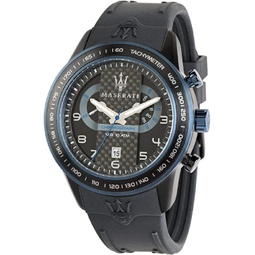 Maserati Mens Quartz Watch R8871610002 with Plastic Strap
