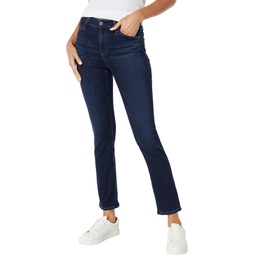 Womens AG Jeans Mari High-Rise Slim Straight in Plaza