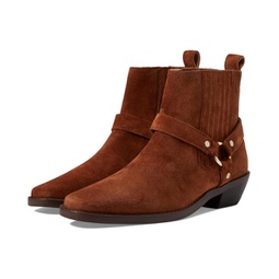 Madewell The Santiago Western Ankle Boot in Suede