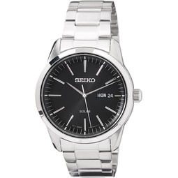 Seiko Mens Quartz Watch Stainless Steel with Stainless Steel Strap