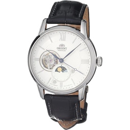 ORIENT Sun & Moon Automatic Silver Dial Mens Watch RA-AS0011S10B