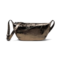 Madewell The Sling Crossbody Bag in Metallic Leather