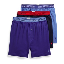 Polo Ralph Lauren Classic Fit w/ Wicking 3-Pack Knit Boxers