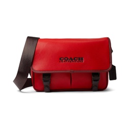COACH League Messenger Bag in Color-Block Leather