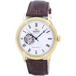 Orient Open Heart Automatic White Dial Mens Watch FAG00002W0