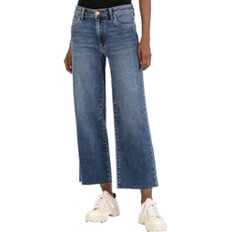 KUT from the Kloth Charlotte High-Rise Culottes in Commendatory