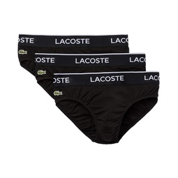 Mens Lacoste Briefs 3-Pack Casual Classic