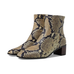 Madewell The Essex Ankle Boot in Snakeskin-Stamped Leather