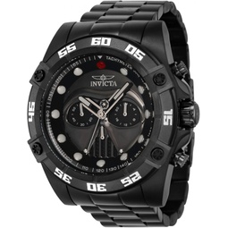 Invicta Mens Star Wars 52mm Stainless Steel Quartz Watch, Black (Model: 40079)