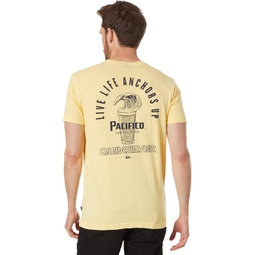 Mens Quiksilver Pacifico Dont Fight The Foam Short Sleeve Tee