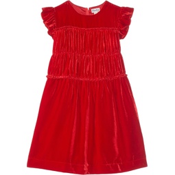 Hatley Kids Velvet Smock Panel Dress (Toddler/Little Kids/Big Kids)