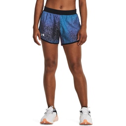 Womens Under Armour Fly By 20 Printed Shorts
