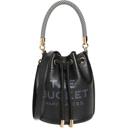 Marc Jacobs Womens The Leather Bucket Bag