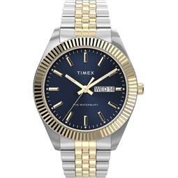 Timex Mens Waterbury Legacy Day-Date 41mm TW2V17500VQ Quartz Watch