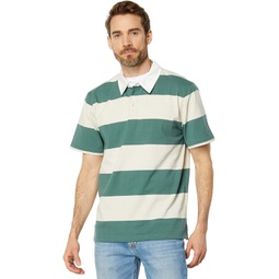 Mens Madewell Short Sleeve Rugby Polo