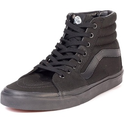 Vans Unisexs High top Sneakers, Black Intense Black, 9 AU
