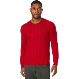 Mens Polo Ralph Lauren Cable-Knit Wool-Cashmere Sweater