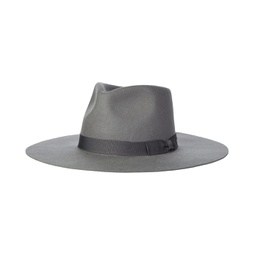 San Diego Hat Company Wool Felt Stiff Brim Fedora w/ Bow Trim