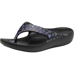 Alegria Women Ode - Comfort, Arch Support and Travel Style - Casual Lightweight Flip Flop Everyday Recovery Thong Sandal