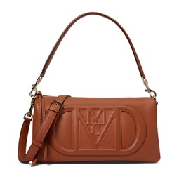MCM Mode Travia Leather Shoulder Small