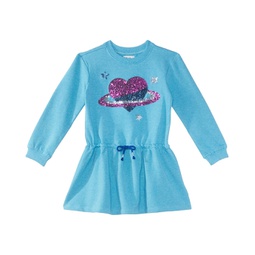 Hatley Kids Heart Dreams Easy Fleece Dress (Toddler/Little Kids/Big Kids)