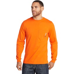 Mens Timberland PRO FR Cotton Core Long-Sleeve Pocket T-Shirt