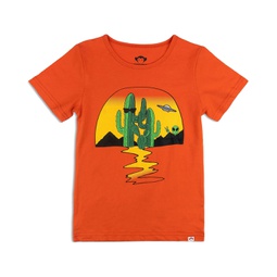 Appaman Kids Short Sleeve Tee - Cacti Vibes (Toddler/Little Kids/Big Kids)