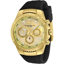 Technomarine Womens TM-220072 Manta Quartz Gold Dial Watch