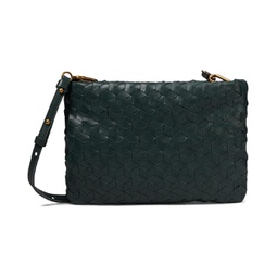 Madewell The Puff Crossbody Bag: Woven Leather Edition