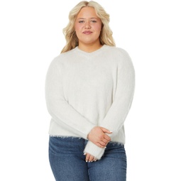 Madewell Plus Brushed Ralph V-Neck Pullover