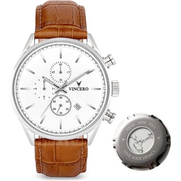 Vincero Luxury Mens Chrono S Wrist Watch - Japanese Quartz Movement