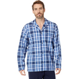 Mens Polo Ralph Lauren Yarn-Dye Woven Long Sleeve PJ Shirt