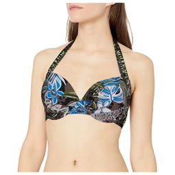 Calvin Klein Womens Molded Underwire Convertible Bikini Swimsuit Top